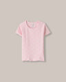 Playera Manga Corta Rosa,ROSA